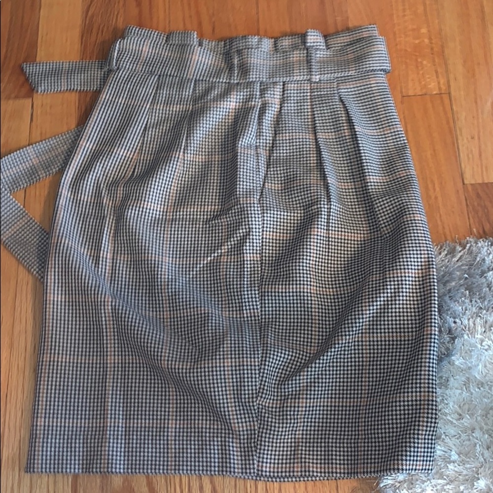 Plaid skirt